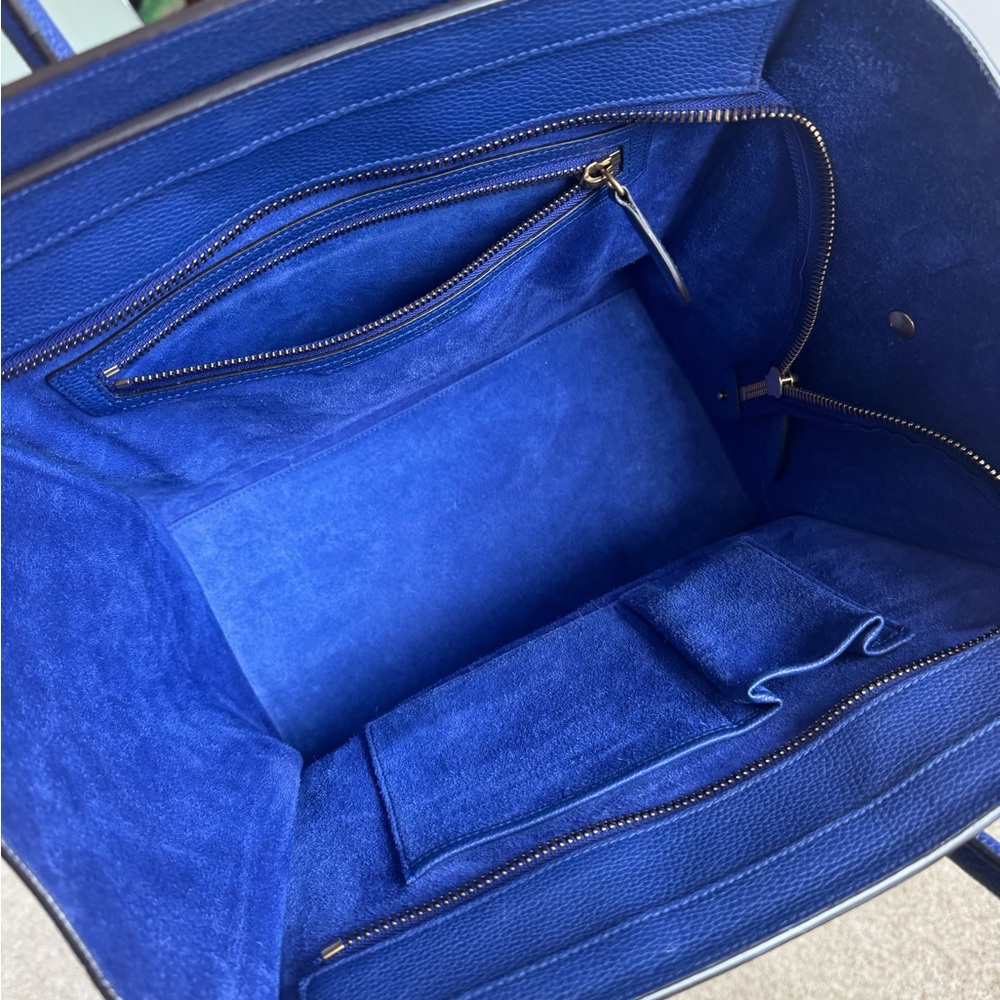 CELINE Tote Handbag Cobalt Blue - Picture 14 of 14